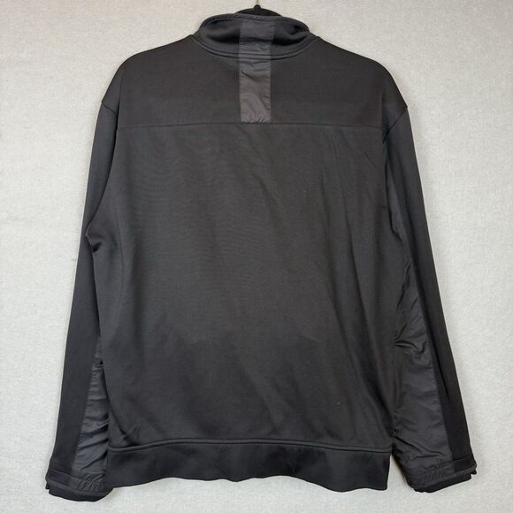 Men's XL Black Armani Exchange Full Zip Stretch Knit Jacket Streetwear Trendy - Picture 6 of 8